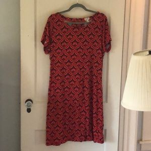 Short sleeved Hatley dress.
